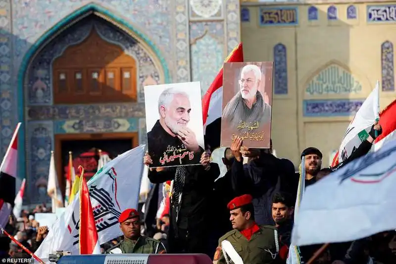 corteo funebre per qassem soleimani 6