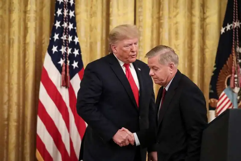 DONALD TRUMP LINDSAY GRAHAM