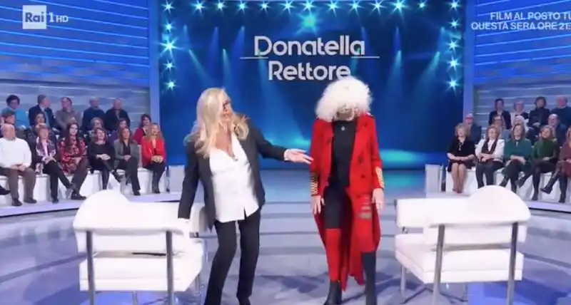 donatella rettore a domenica in 1