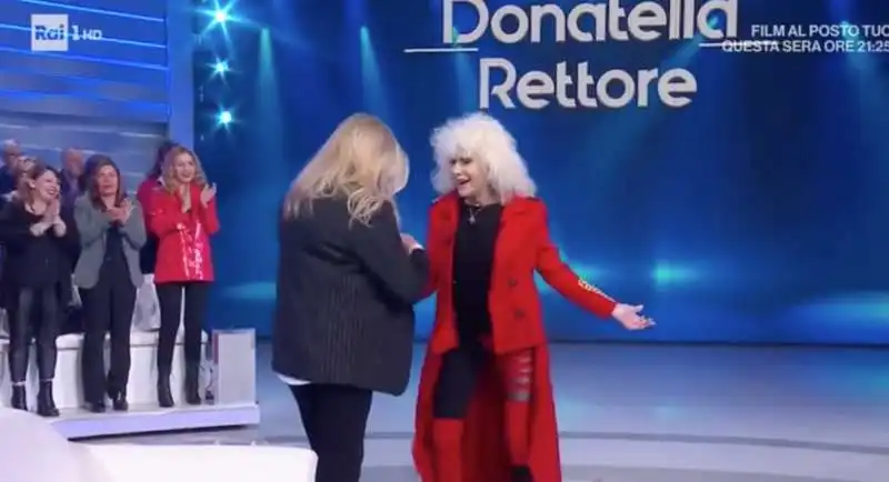 donatella rettore a domenica in 9