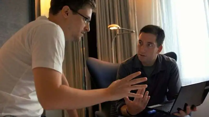 edward snowden con glenn greenwald