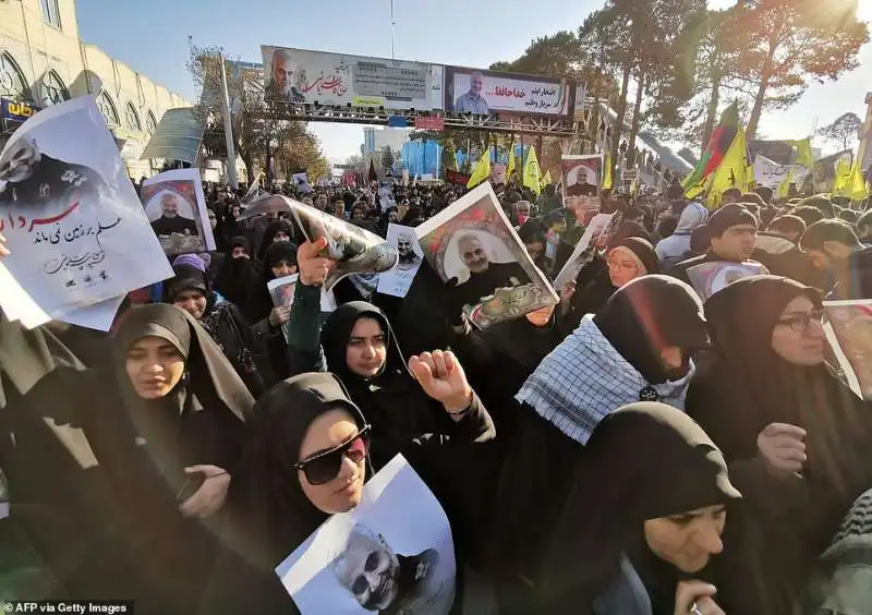 funerali qassem soleimani a kerman 2