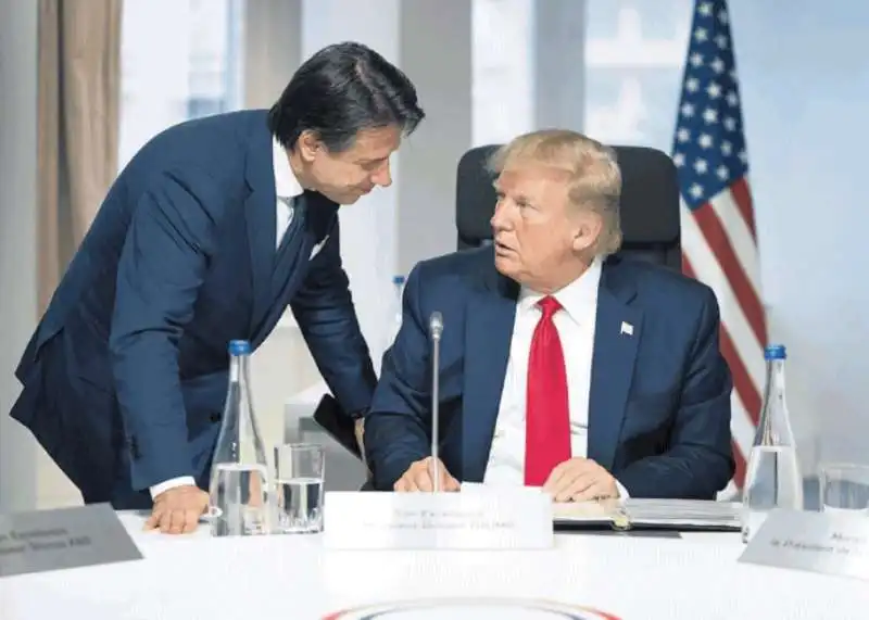 GIUSEPPE CONTE E DONALD TRUMP