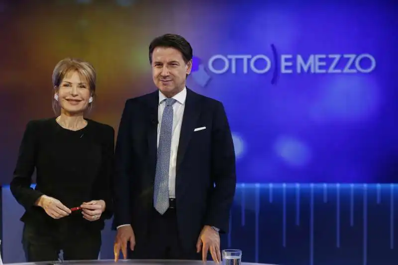 giuseppe conte ospite della gruber a otto e mezzo 22