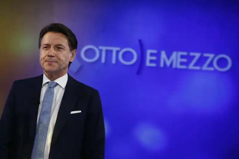 giuseppe conte ospite della gruber a otto e mezzo 29