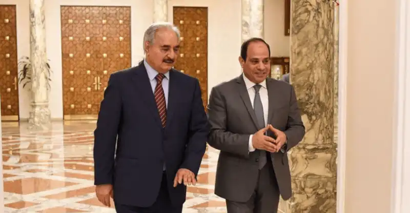 haftar e al sisi