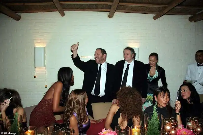 harvey weinstein a un party con naomi campbell e david viglino 