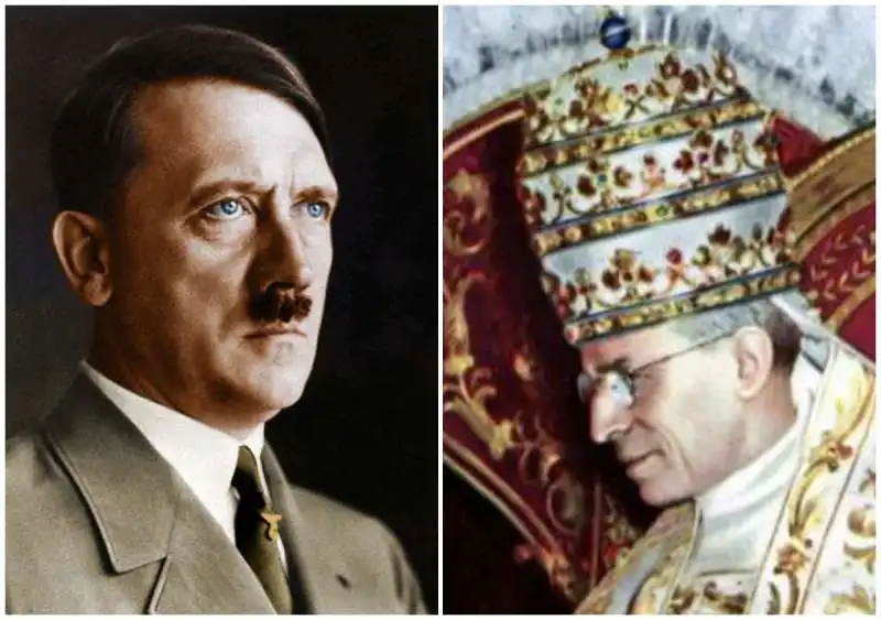 hitler papa pio xii pacelli