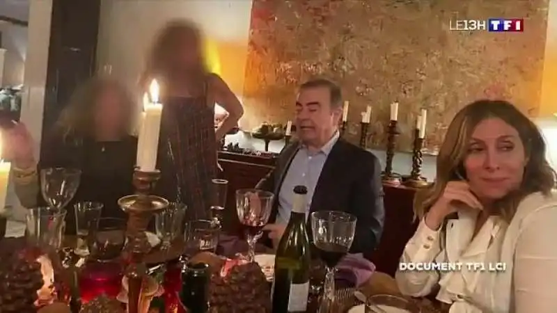 il capodanno di carlos ghosn con la moglie a beirut