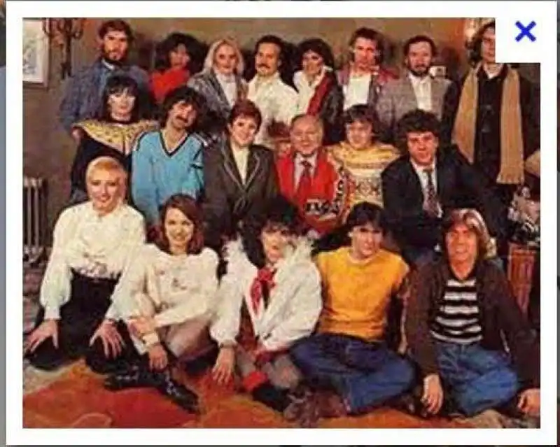 il cast di sanremo 1982