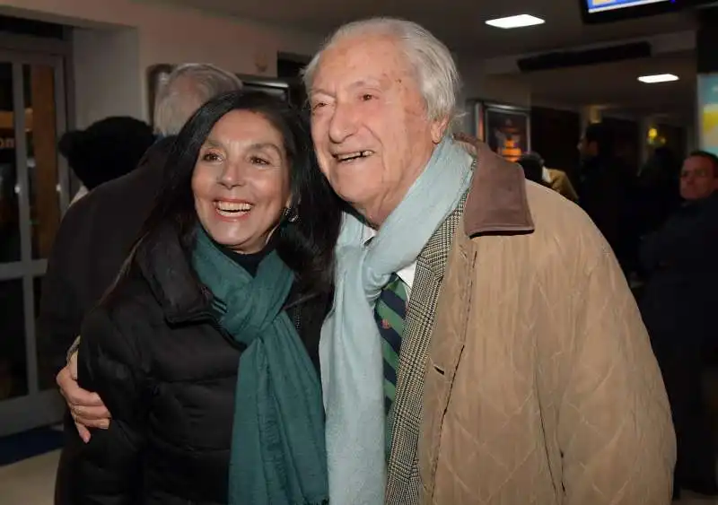 il conte emilio fornari con la moglie daniela di fazio  foto di bacco