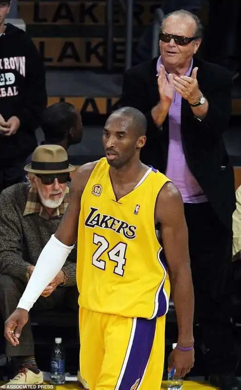 jack nicholson kobe bryant 3