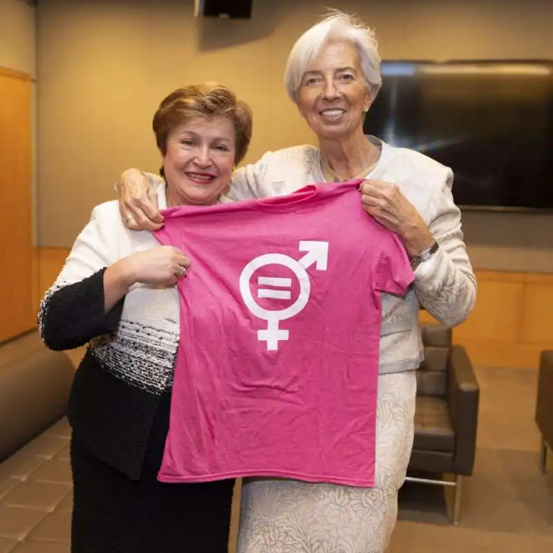 KRISTALINA GEORGIEVA E CHRISTINE LAGARDE