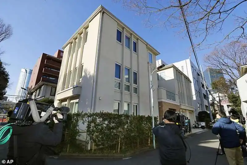 la casa di ghosn a tokyo