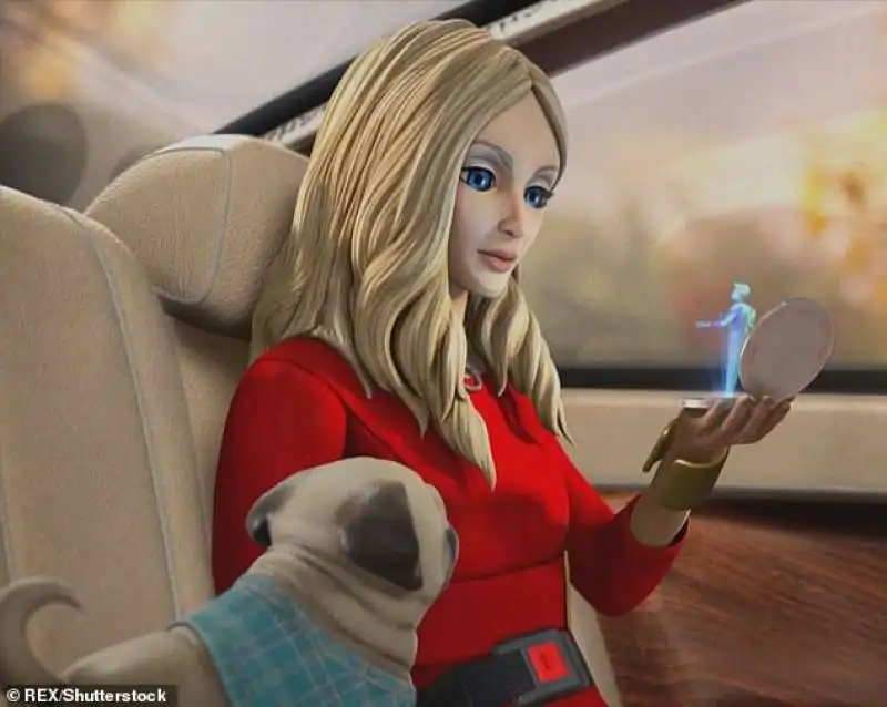 lady penelope creighton ward dei thunderbirds usa il portacipria come telefono nel 2015 e predice il samsung galaxy boom