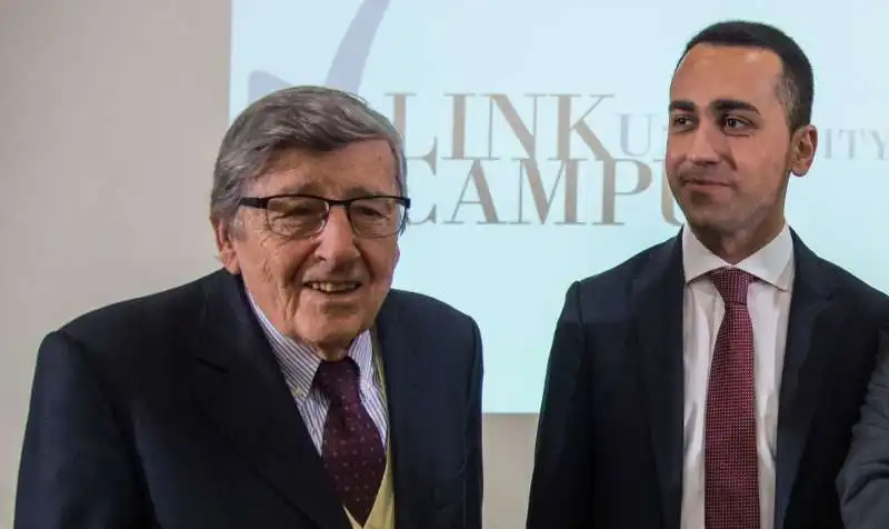 LUIGI DI MAIO ALLA LINK CAMPUS UNIVERSITY CON VINCENZO SCOTTI