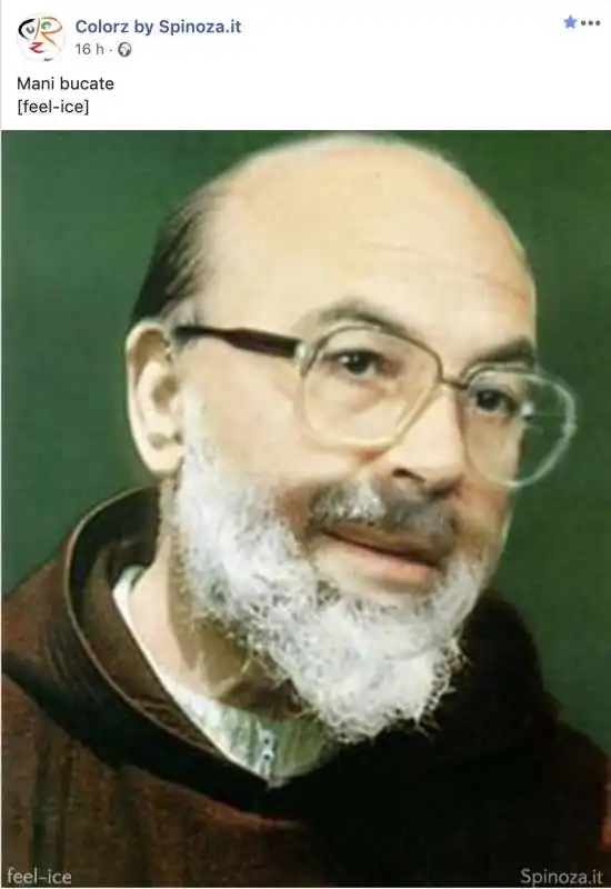 MANI BUCATE - BETTINO CRAXI COME PADRE PIO BY SPINOZA