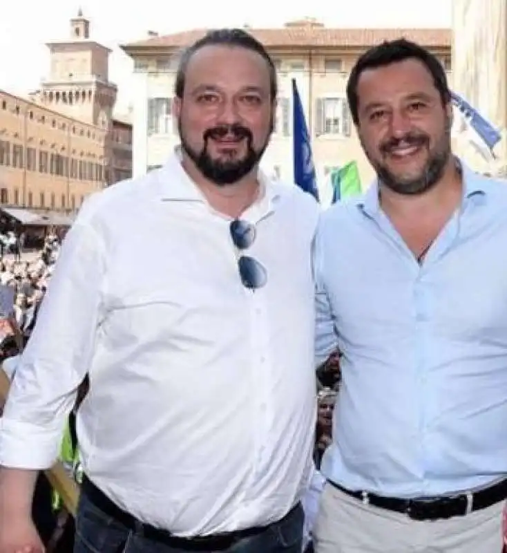 MATTEO SALVINI ALAN FABBRI FERRARA