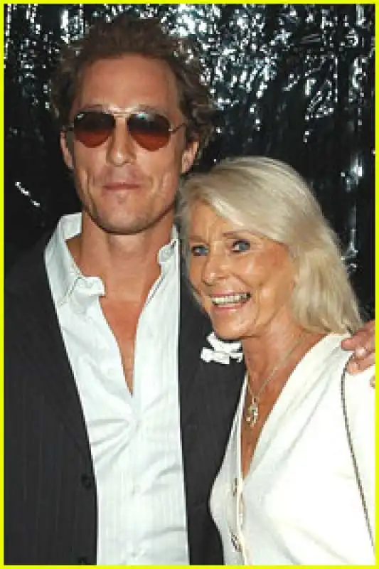 matthew mcconaughey e la mamma 1