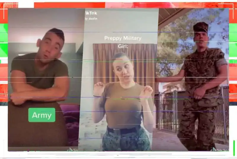 militari americani su tiktok 1