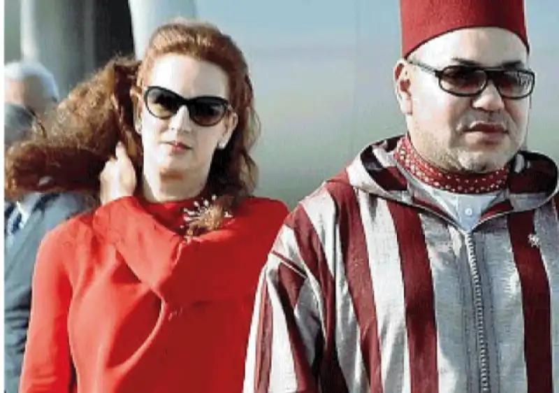 MOHAMMED VI E LALLA SALMA