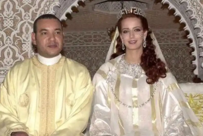 MOHAMMED VI E LALLA SALMA