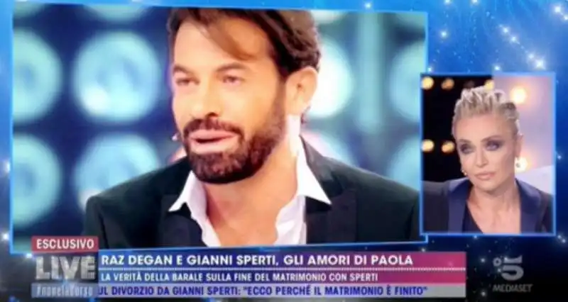 paola barale gianni sperti   