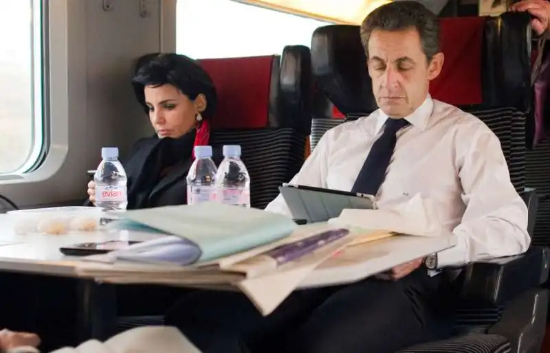 rachida dati con nicolas sarkozy 2