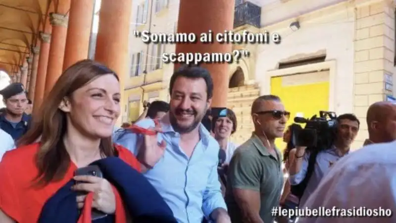 salvini al citofono meme by osho