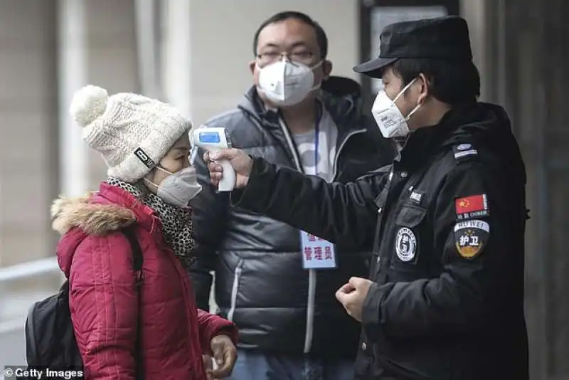 scanner termici a wuhan