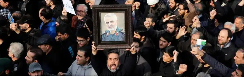 SOLEIMANI PROTESTE TEHERAN