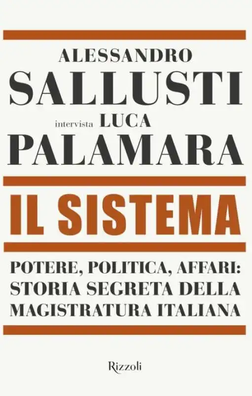 ALESSANDRO SALLUSTI INTERVISTA LUCA PALAMARA - IL SISTEMA 