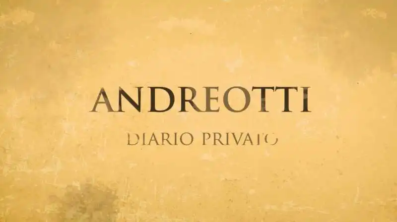 andreotti diario privato