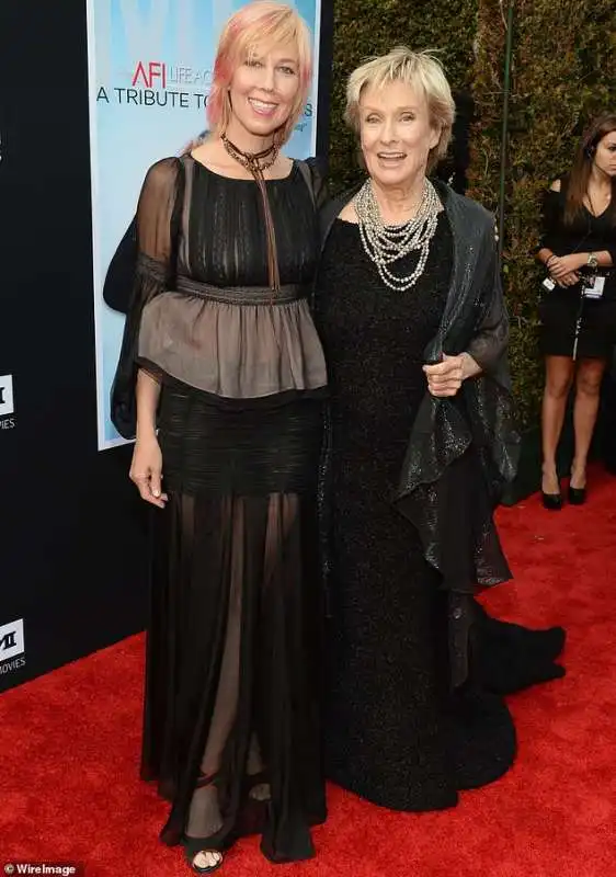 cloris leachman con la figlia dinah 