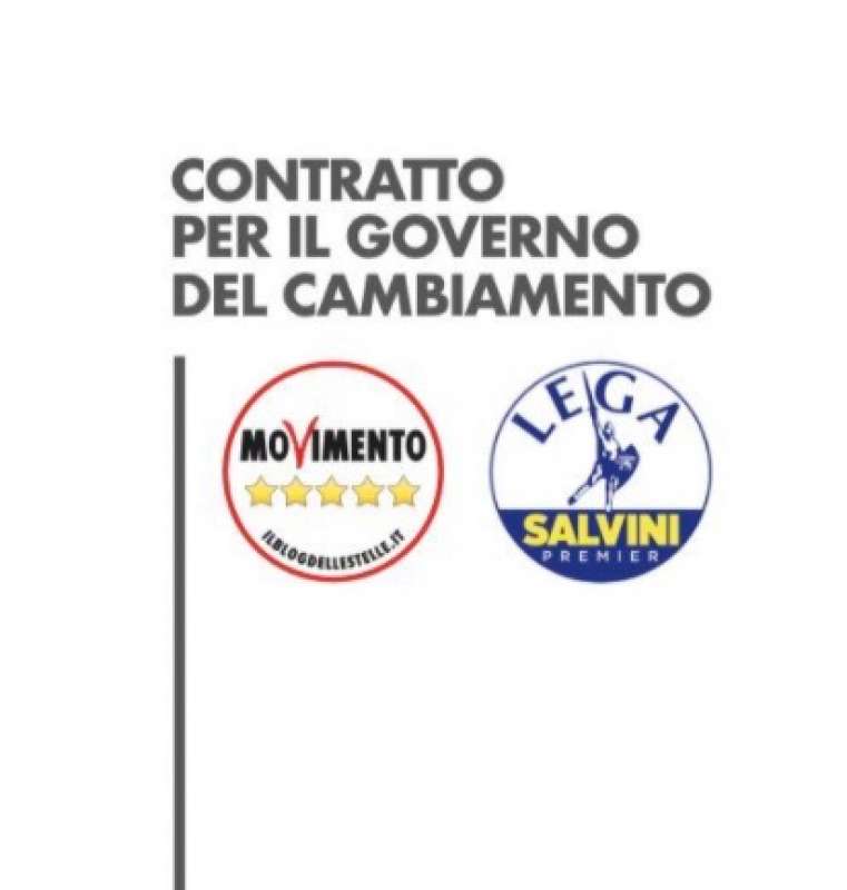 CONTRATTO GOVERNO DEL CAMBIAMENTO