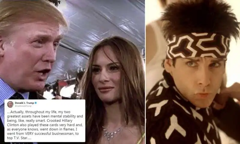 DONALD TRUMP NEL FILM ZOOLANDER