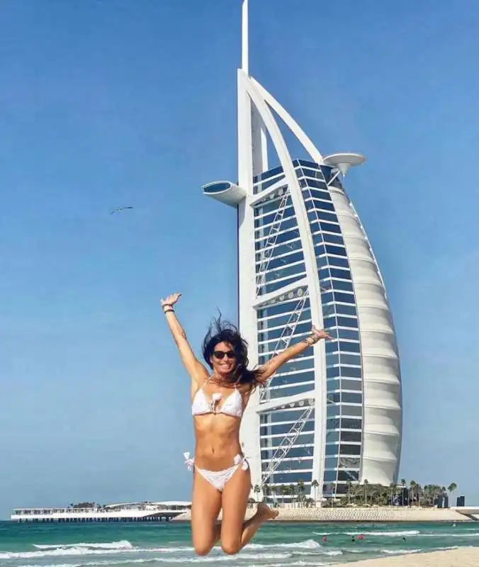 elisabetta gregoraci a dubai