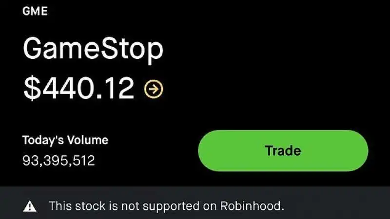 gamestop su robinhood