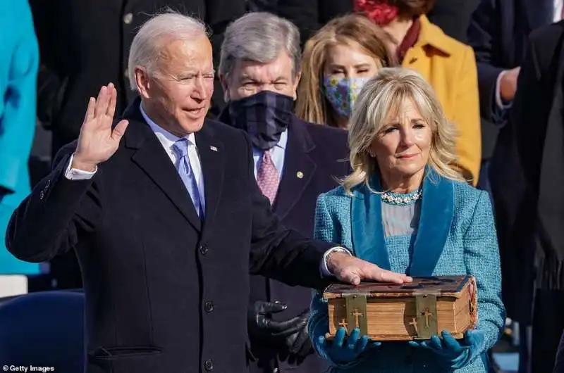 il giuramento di joe biden  