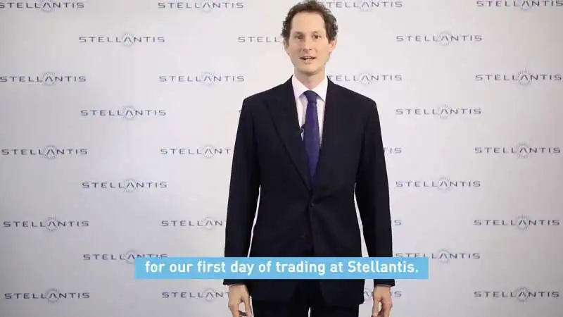 john elkann – quotazione stellantis  1