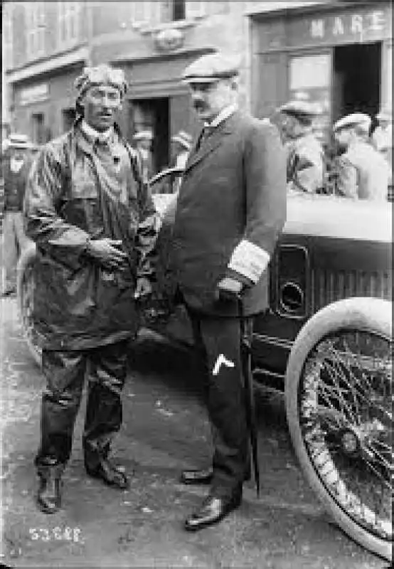 jules goux e robert peugeot   1914 