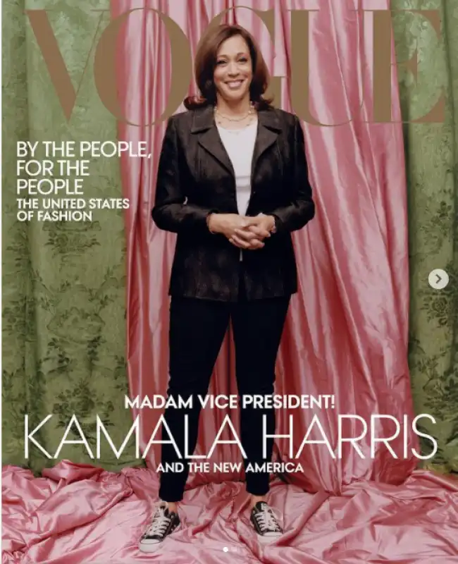 kamala harris vogue