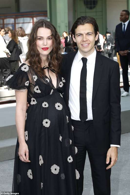 keira knightley con il marito james righton