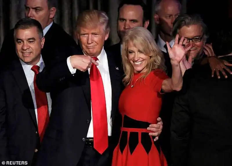 kellyanne conway e donald trump