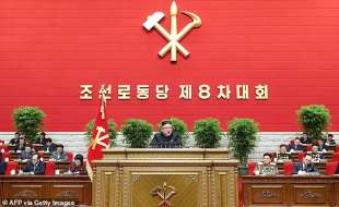 kim jong un al congresso del partito comunista