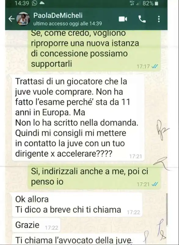 LA CHAT TRA PAOLA DE MICHELI E IL CAPO GABINETTO DEL VIMINALE BRUNO FRATTASI 2