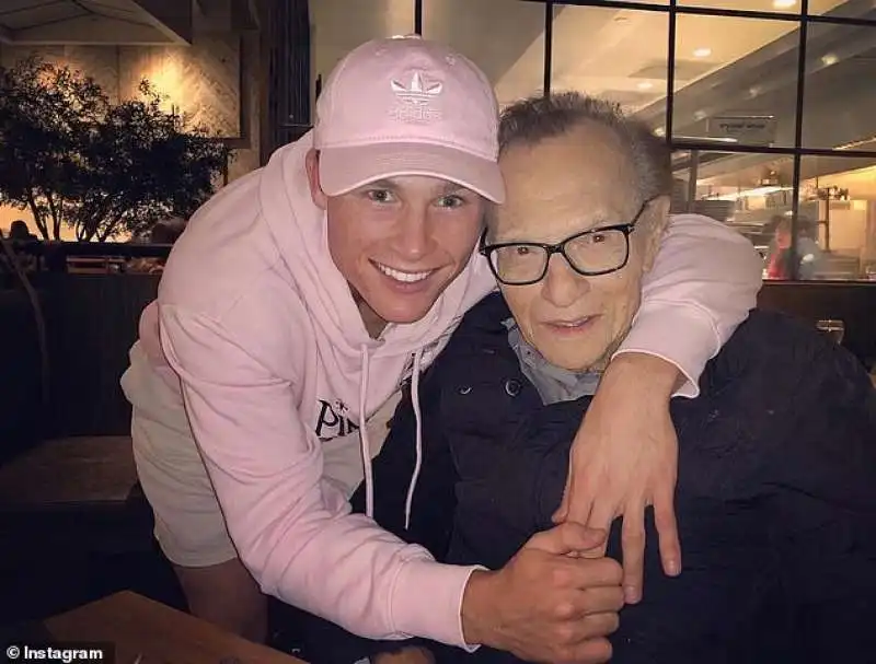 larry king con il figlio chance