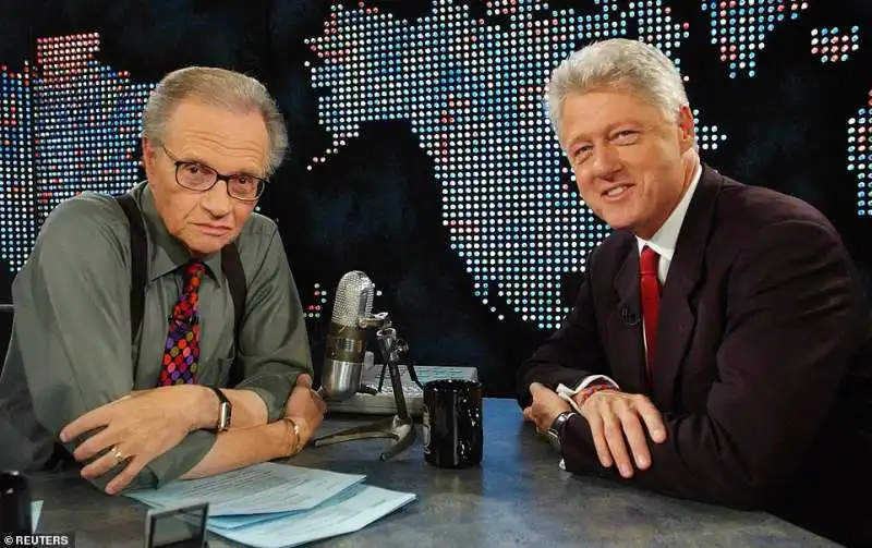 larry king e bill clinton