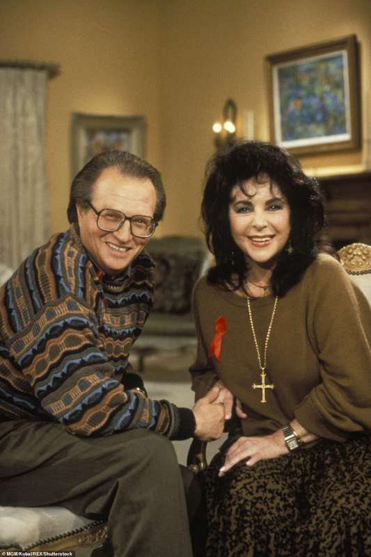 larry king e elizabeth taylor