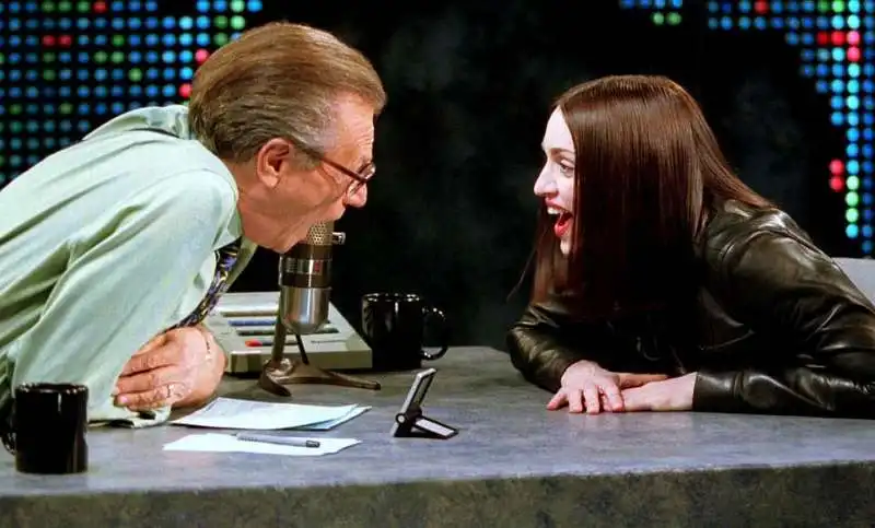 larry king e madonna